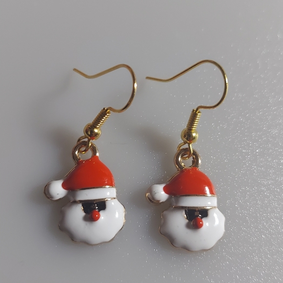 Santa earrings - Picture 1 of 4